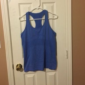 Blue lulu lemon tank